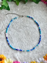 Image 1 of Ocean Eyes Choker Necklace