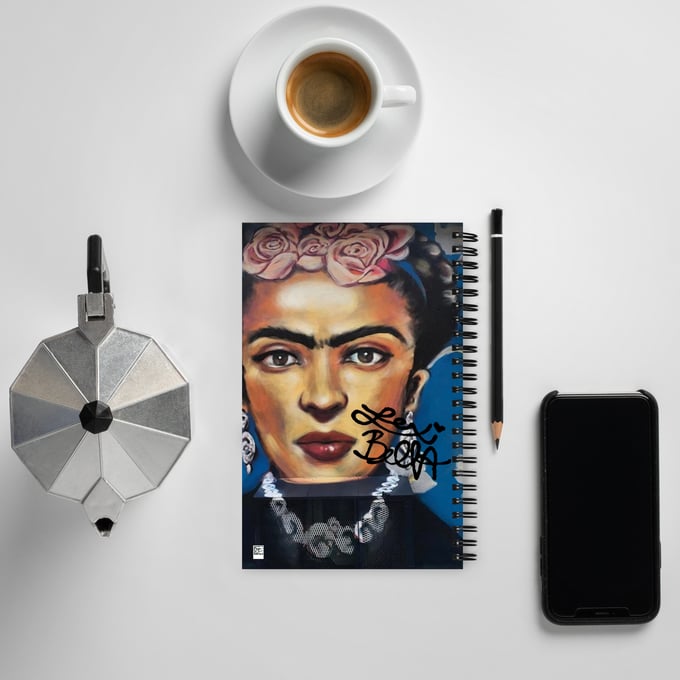 Image of Frida Khalo Spiral notebook