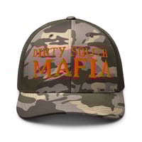 Image 1 of Dirty South Mafia Camouflage trucker hat