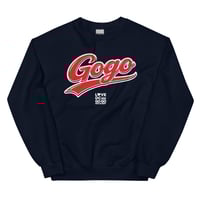 Image 3 of LOVEDCGOGO "GOGO FAME" Unisex Sweatshirt (see color options)
