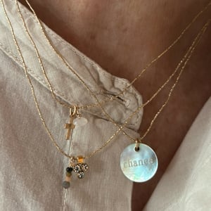 Image of Collar MINI CHARM - hilo dorado