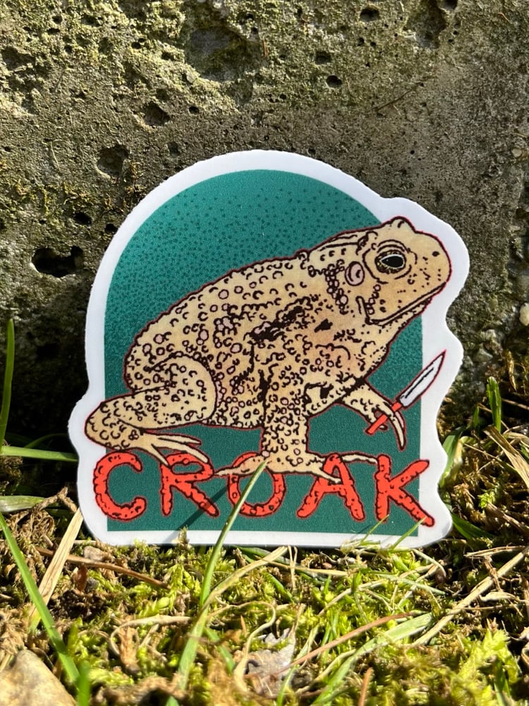 Toad Sticker