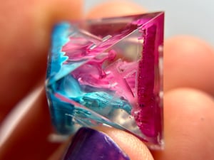 Image of Blue and pink petri (finished upon order)