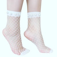 Image 4 of MOTHER FISHNET SOCKS