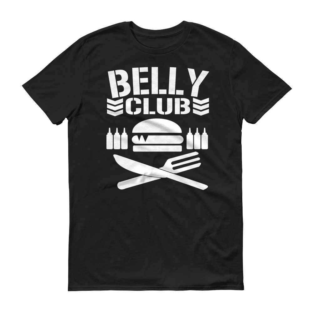 Image of BELLY CLUB TEE (BLACK EDITION)