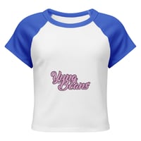 Image 9 of Yung Beans Women’s micro rib raglan baby tee