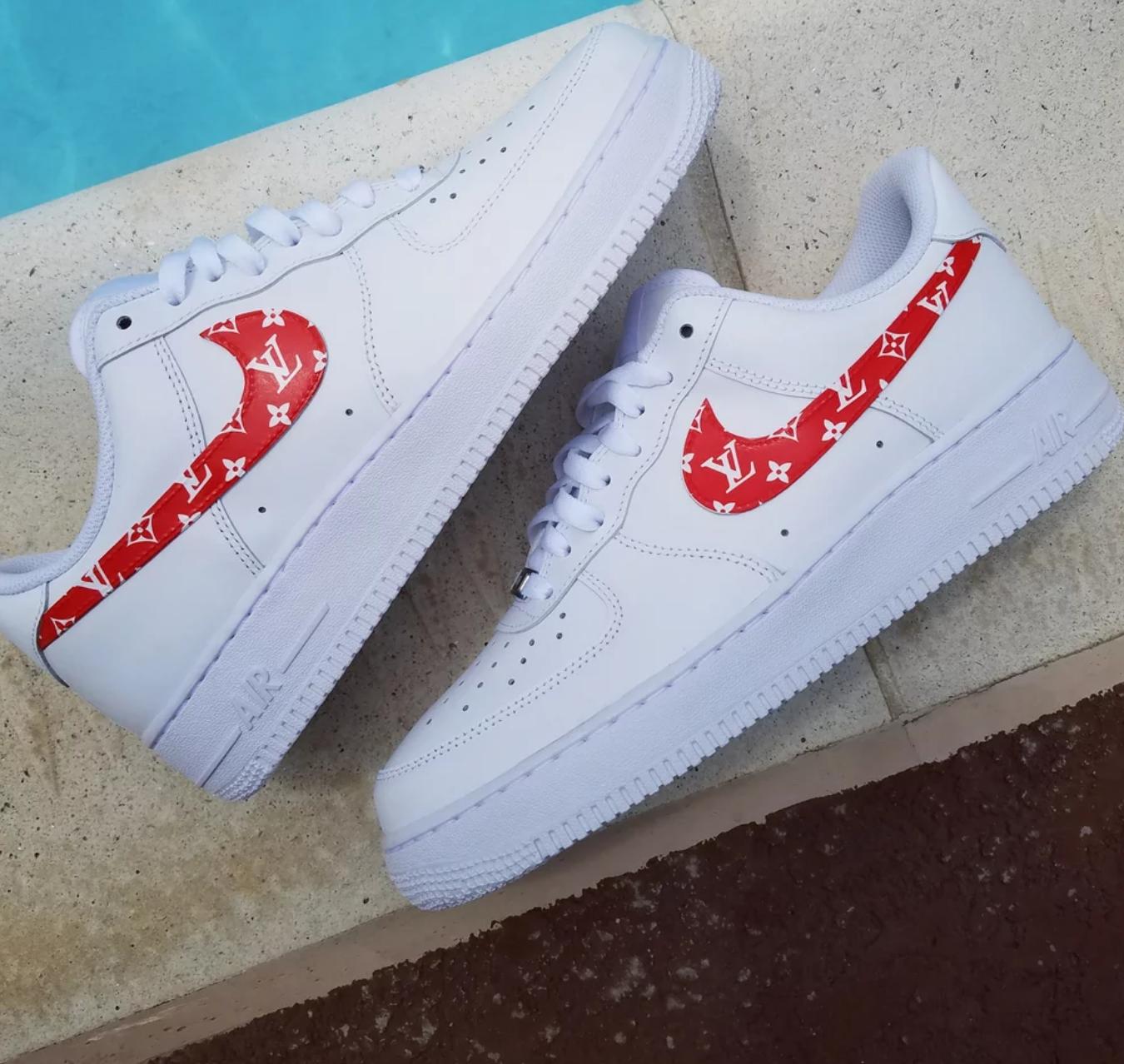 How To: Louis Vuitton (Supreme) Air Force Ones 