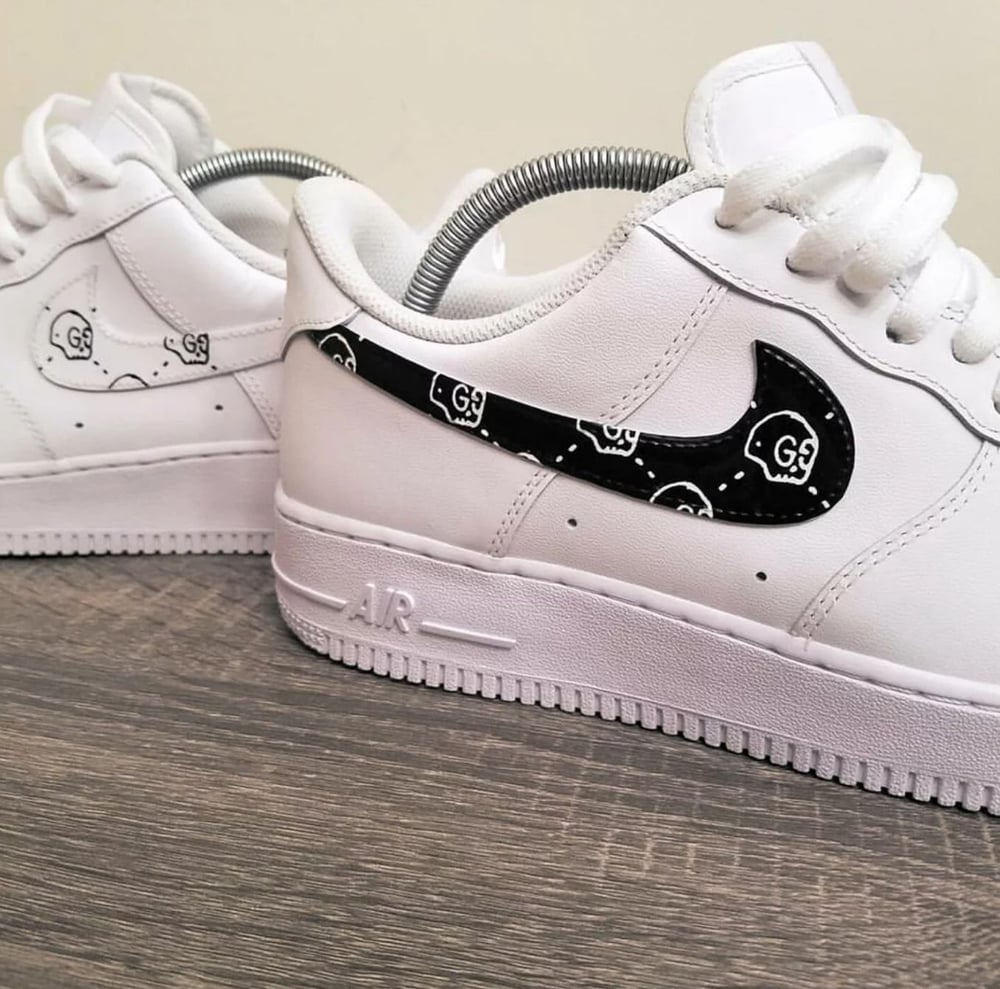 Image of Gucci Skull Air Force 1