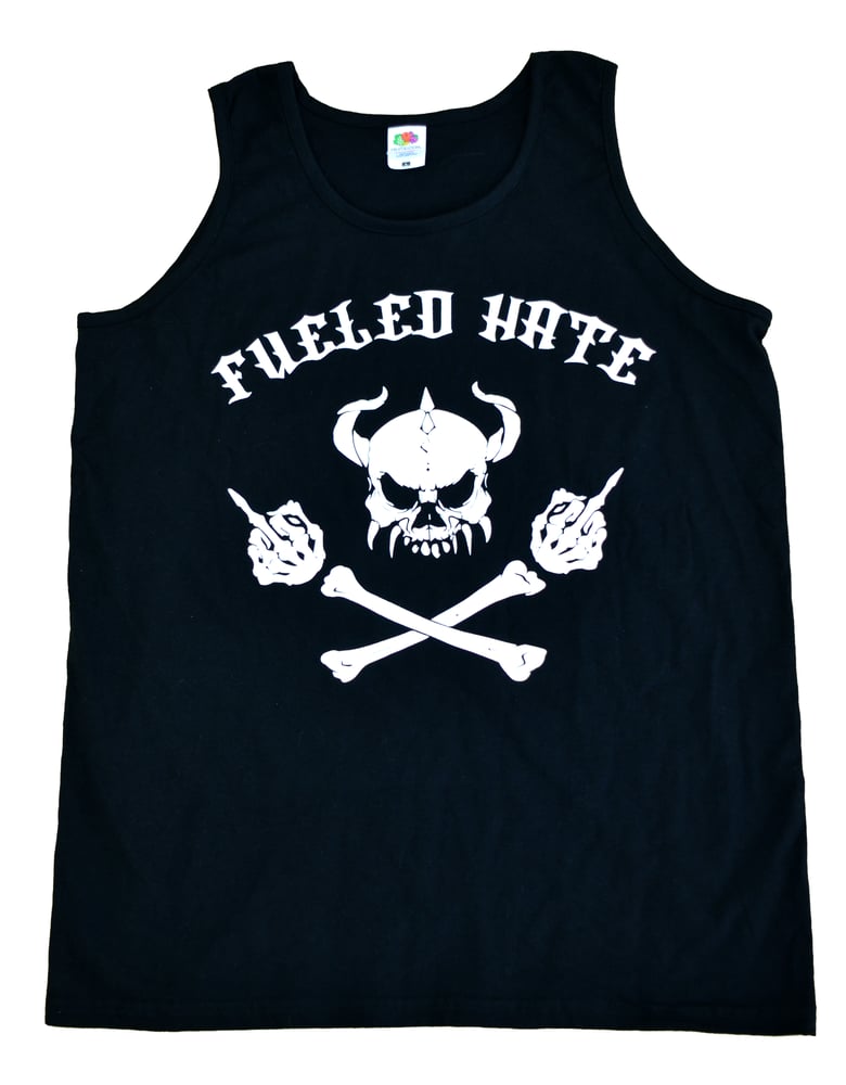 Image of Fueled Hate Logo Skull VEST