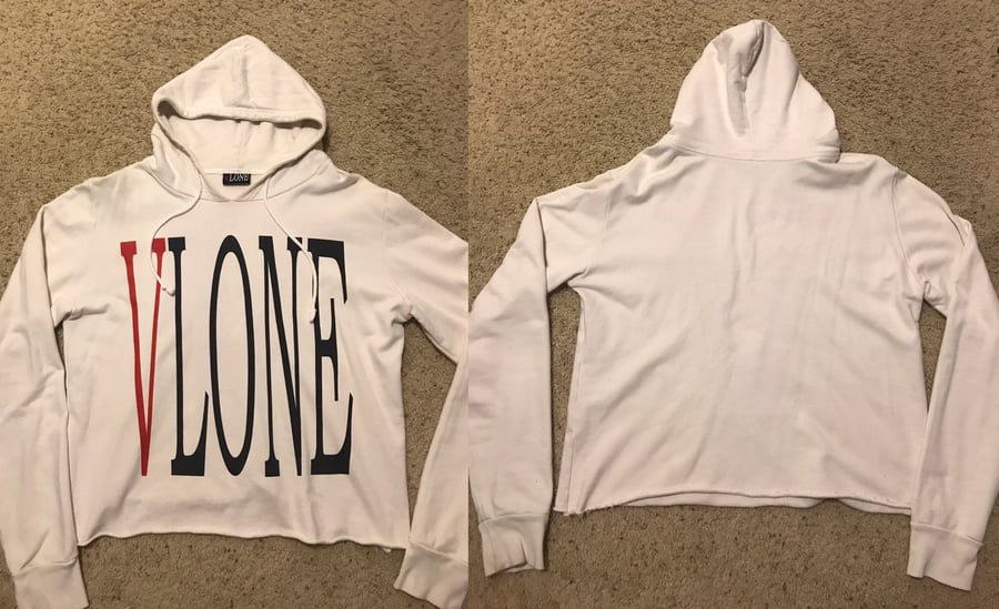 Image of Vlone Staple Hoodie White /Submitted by Francis