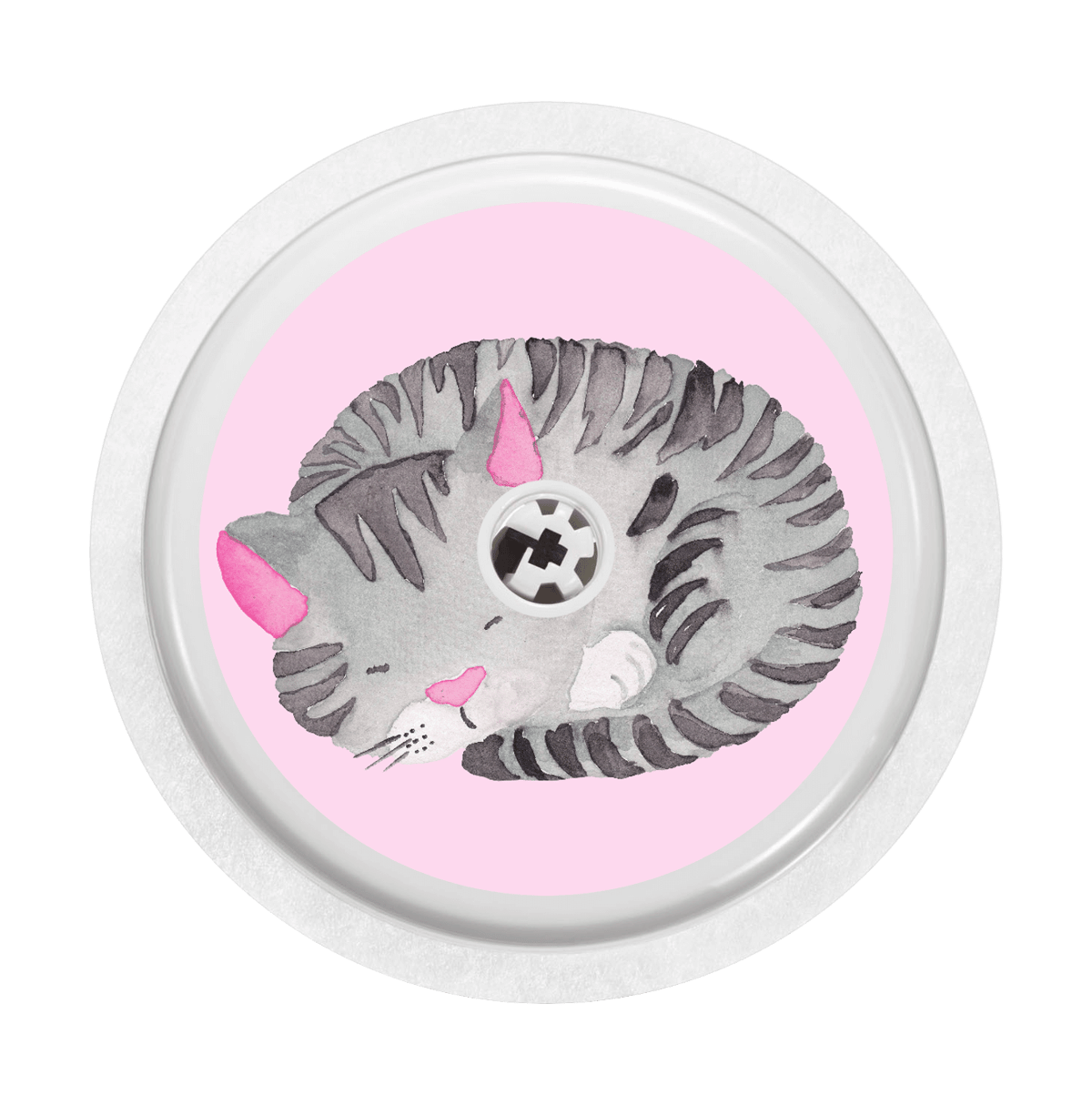 Image of Cat Freestyle Libre Sticker