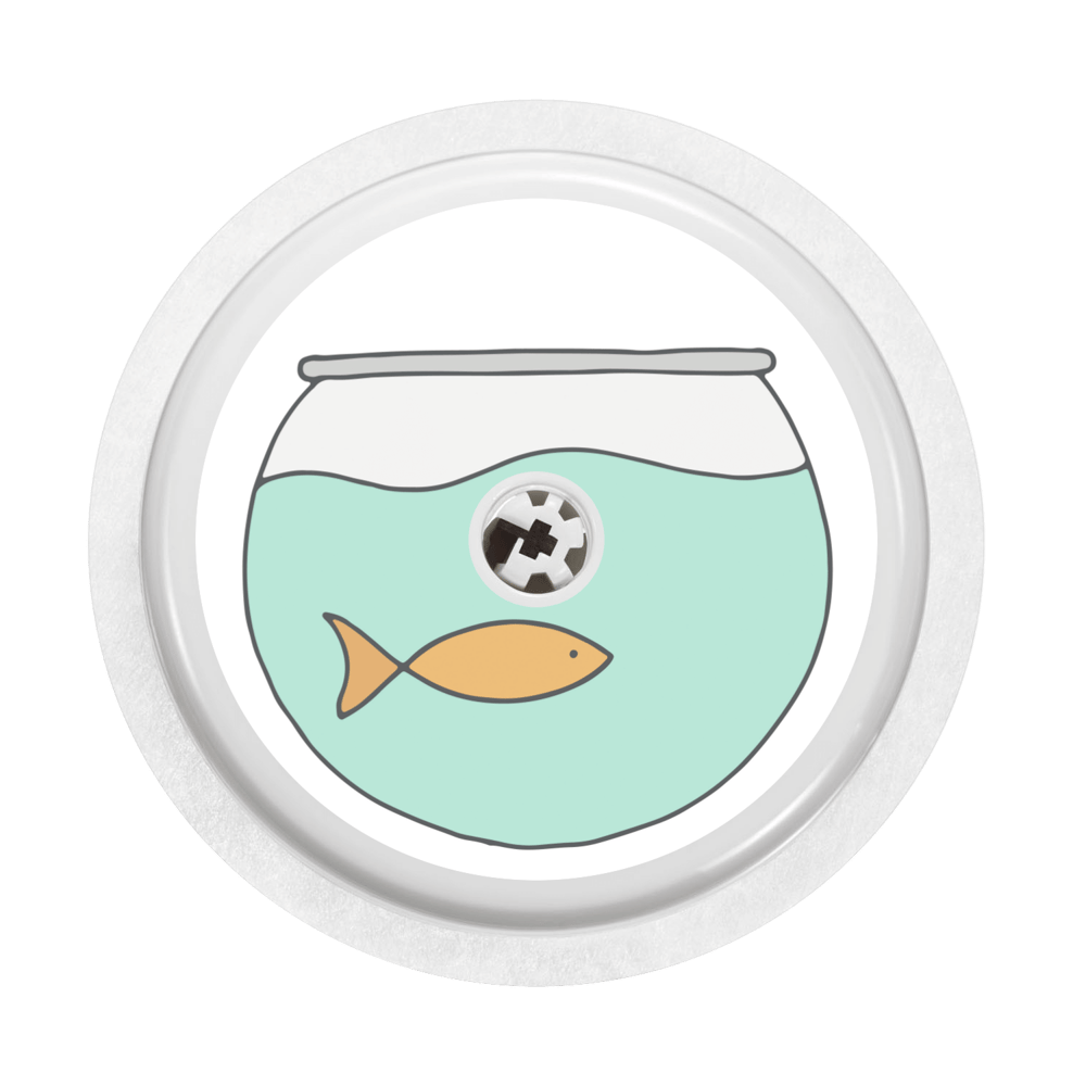 Image of Fishbowl Freestyle Libre Sticker