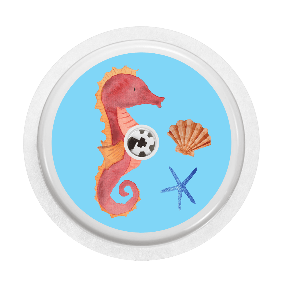 Image of Seahorse Freestyle Libre Sticker