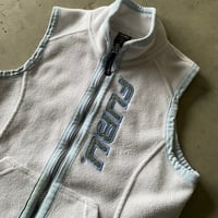 Image 3 of FUBU VERTICAL FLEECE VEST