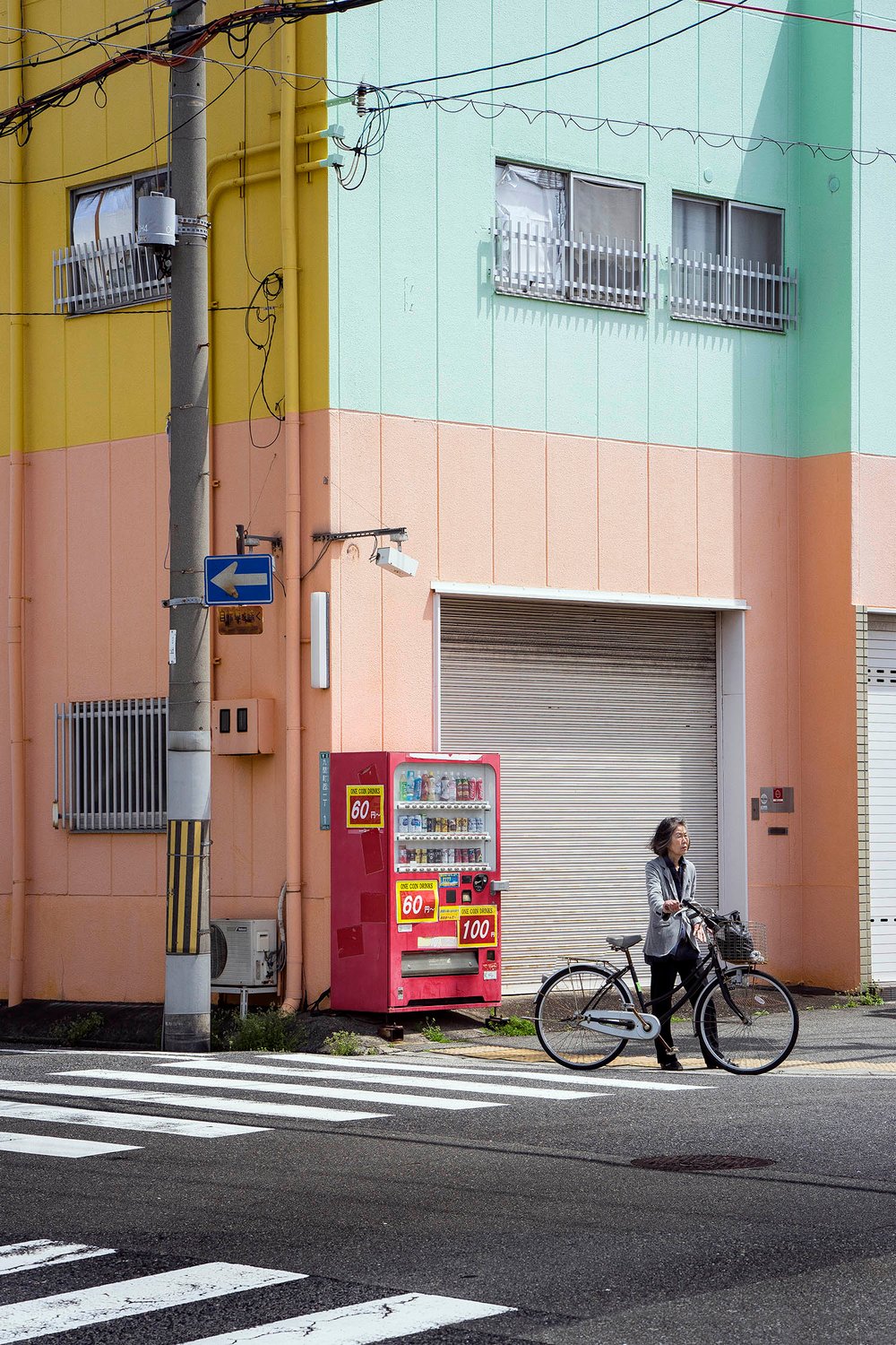 Image of THE LADY ON THE BIKE