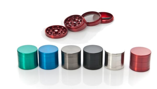 Image of 4 Part Zinc Alloy Herb Grinder