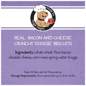 Image of Crunchy Real Bacon & Cheese Dog Biscuits