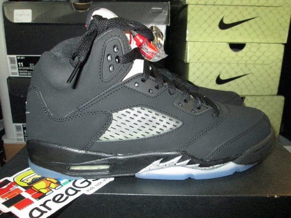 Air Jordan V (5) Retro "Black Metallic/Silver" 2016 GS - areaGS - KIDS SIZE ONLY