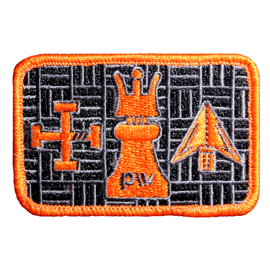 Image of Embroidered PW 3 Pillars Patch