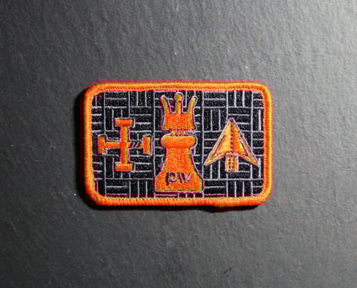 Image of Embroidered PW 3 Pillars Patch
