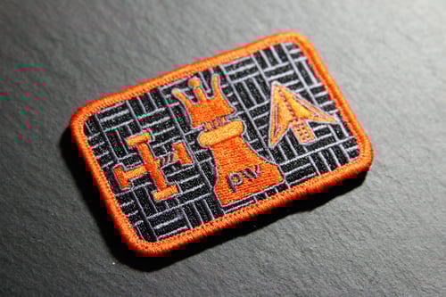 Image of Embroidered PW 3 Pillars Patch
