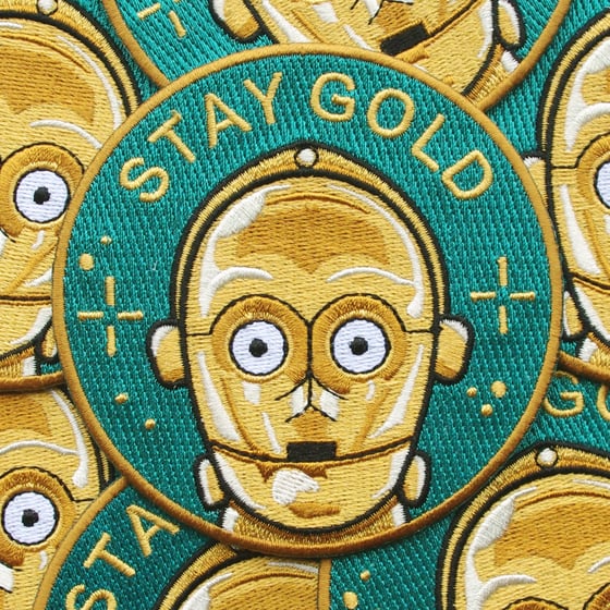 Image of Stay Gold Patch