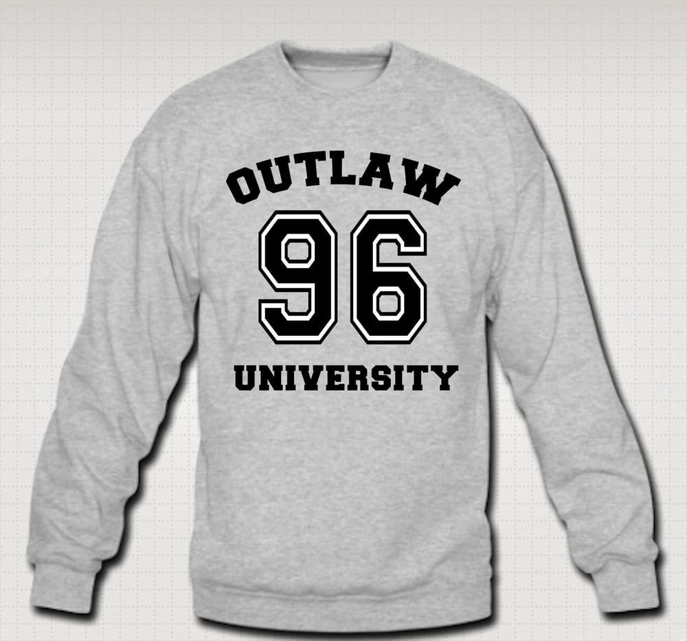 Image of OU 96 Crewneck, Comes in Navy Blue, Grey,Black,Red,Royal Blue -CLICK HERE TO SEE ALL COLORS