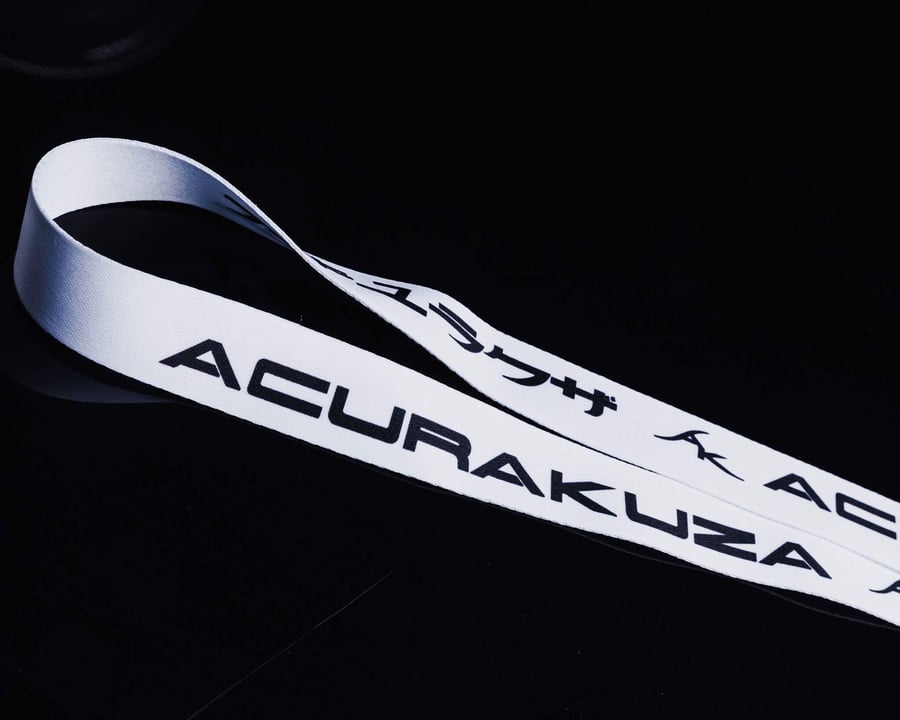 Image of White - AcuraKuza Lanyard