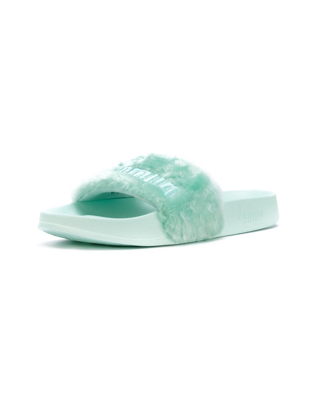 green puma slides