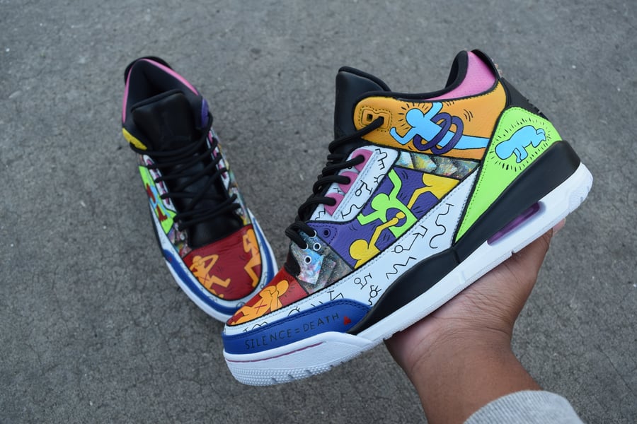 Image of " Keith Harring " Jordan 3