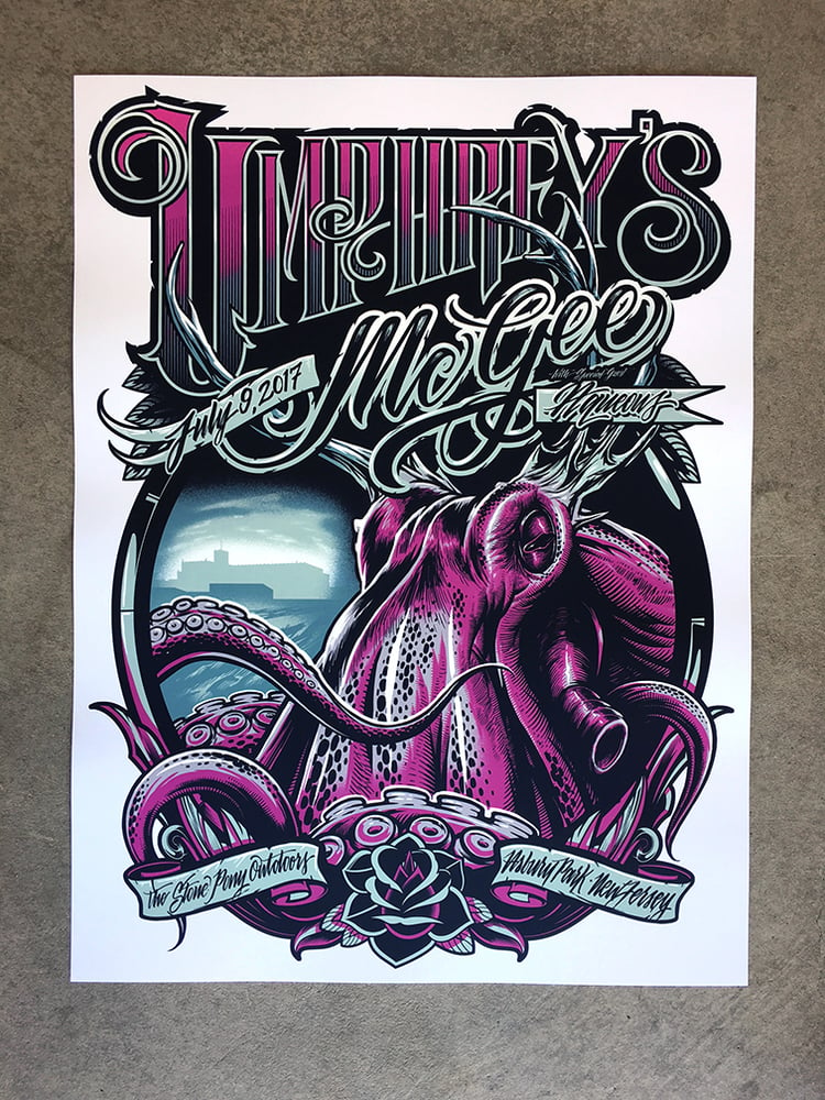 Image of Umphrey's McGee New Jersey Poster