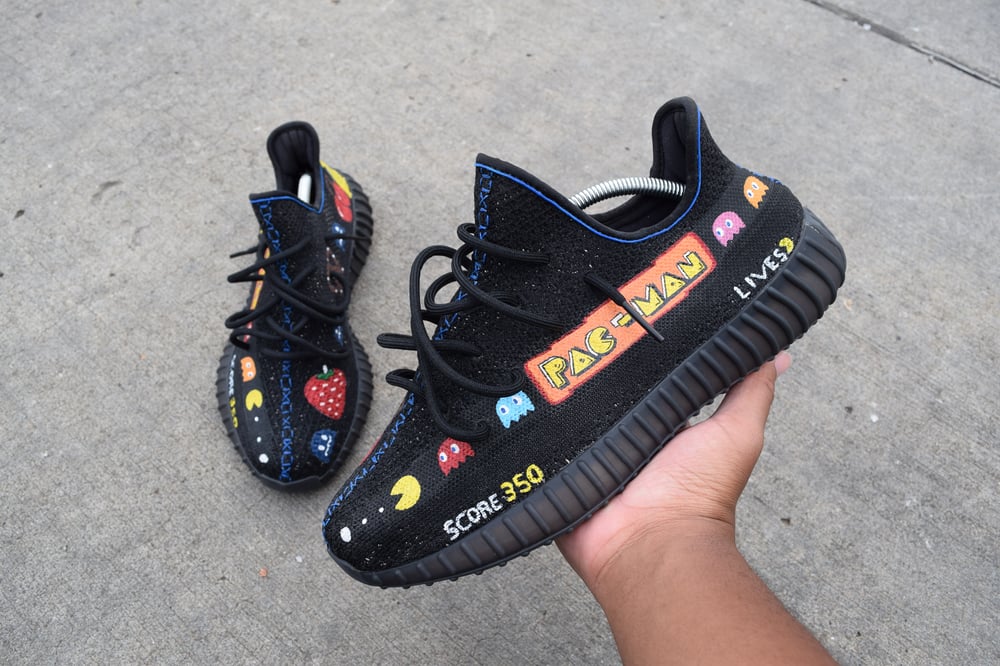Image of " Pac-Man " Adidas Yeezy Boosts