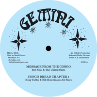 Image 1 of Bob Soul / King Tubby / Billy Hutch - Message From the Congo / Ten Long Years 12" (Gemini)