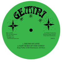 Image 2 of Sampson / King Tubby - God is Love / Drums of Love / Raw Horn of the Congo 12" (Gemini)