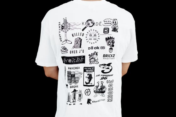 Image of MULTI LOGO TEE 