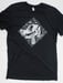 Image of BLACK DOG UNISEX TEE