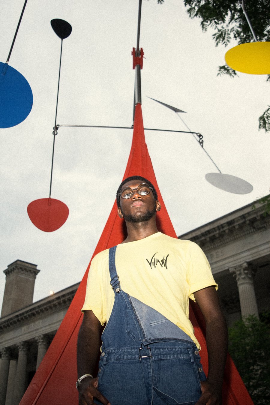 Image of VILLAINY LOGO TEE (YELLOW)