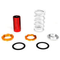Image 4 of White/Red/Gold Adjustable Coilovers 1-4" Drop