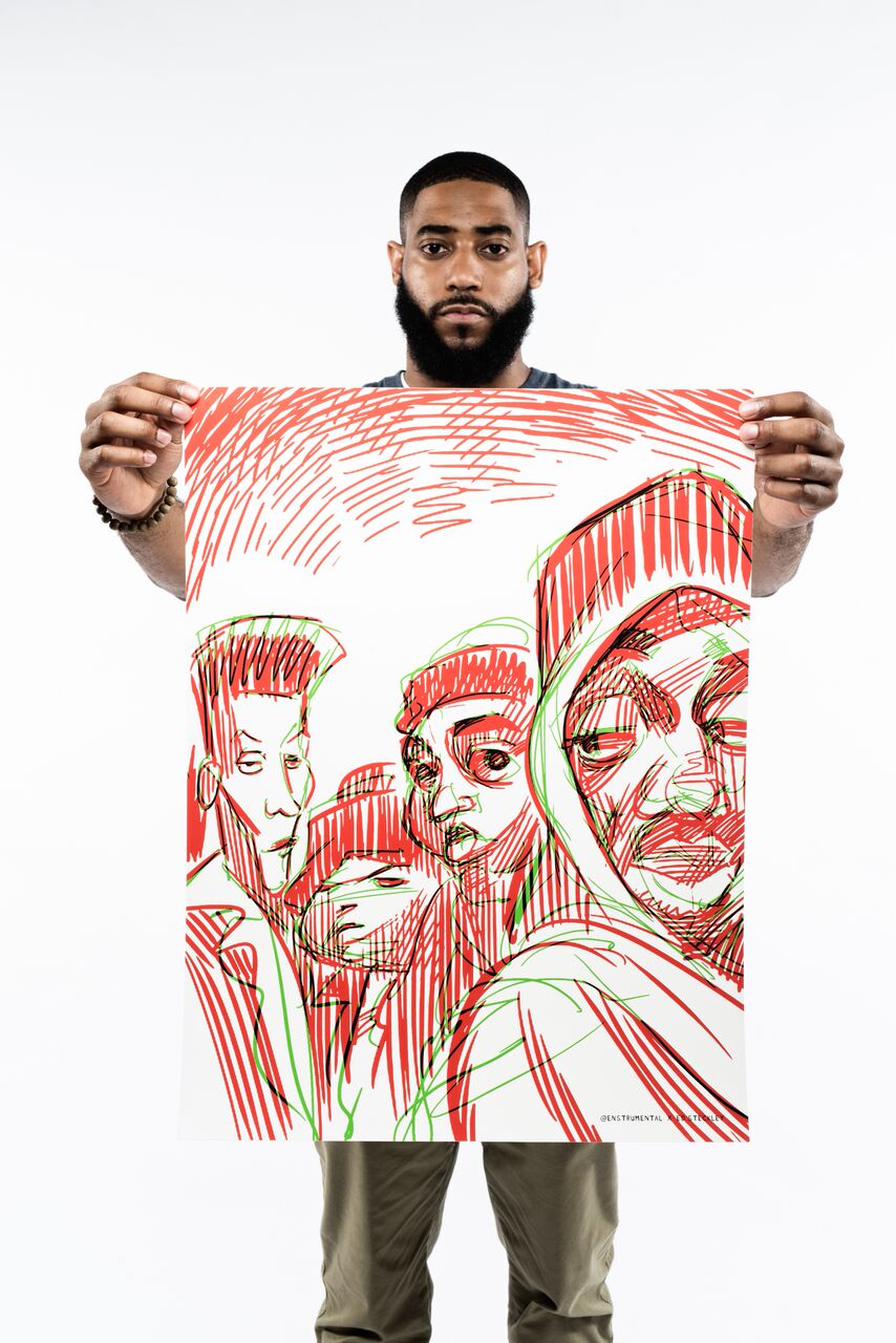 Image of THE JUICE PROJECT (Juice Crew) - Color - PRINT