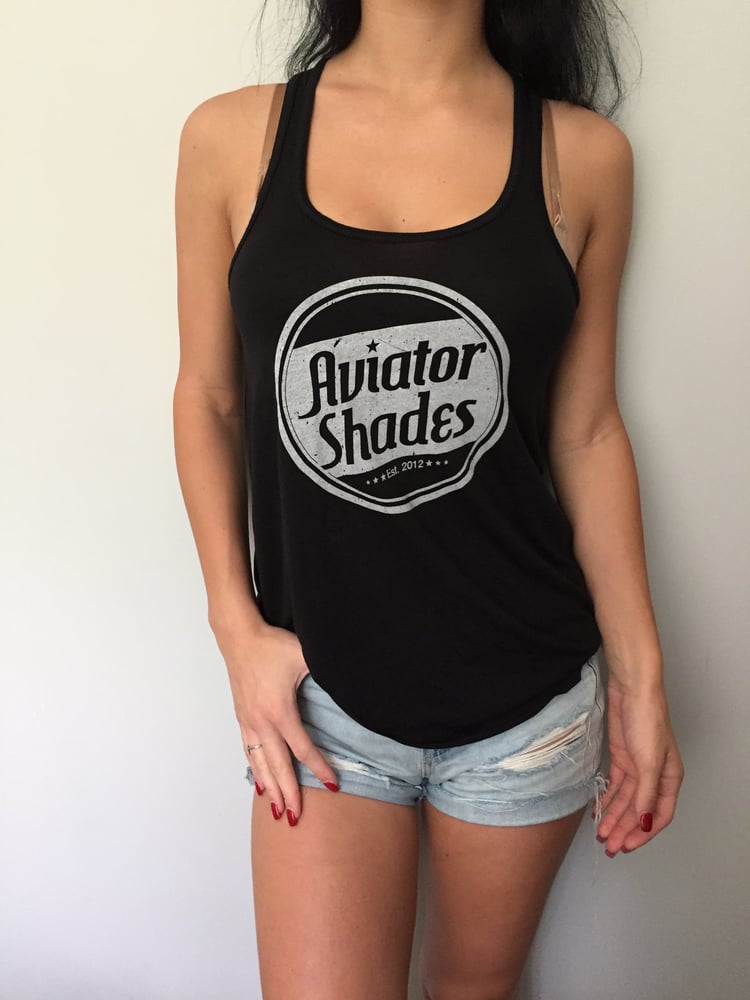 Image of Aviator Shades Girl's Tank Top