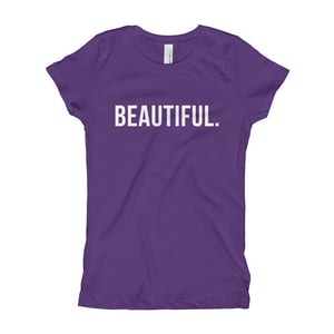 Image of Girls Selfie "Beautiful" Tee (Youth) - More Colors