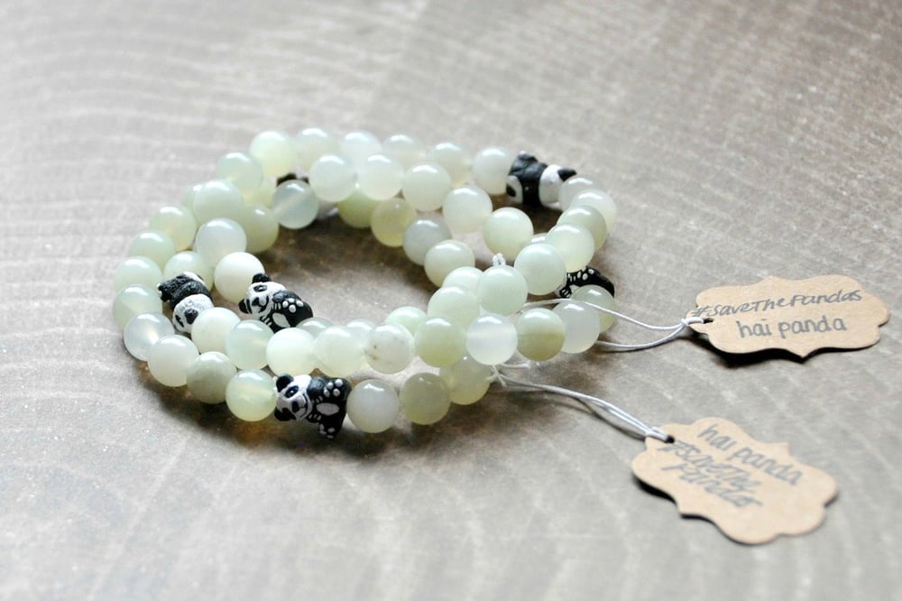 Image of Mountain Jade Panda Bracelet