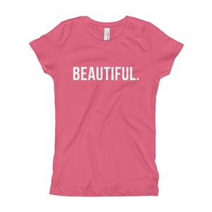 Image of Girls Selfie "Beautiful" Tee (Youth) - More Colors