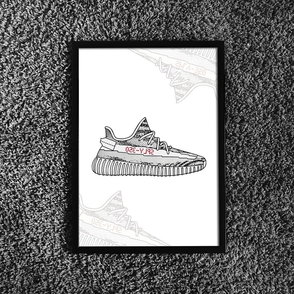 Yeezy boost 350 v2 sssooooo drawing