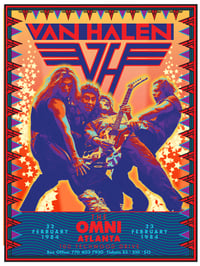 VAN HALEN at the OMNI Atlanta 1984
