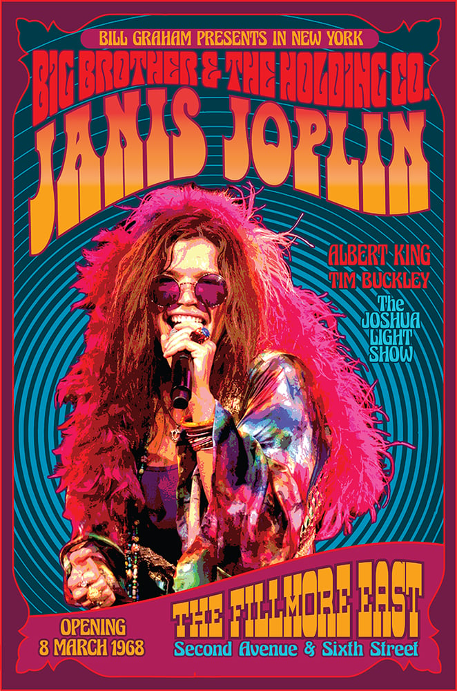 Image of JANIS JOPLIN w/ Big Brother & the Holding Company