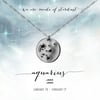 Aquarius Constellation Necklace - Sterling Silver