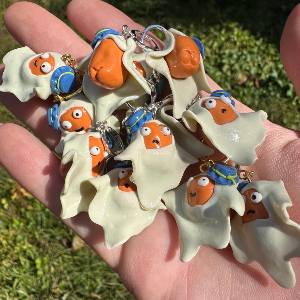 Image of Ghost Nugget Earrings 