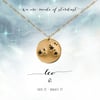 Leo Constellation Necklace- 14kt Yellow Gold Fill