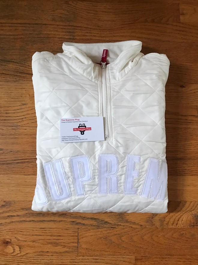 Image of Arc Logo Quilted Half Zip